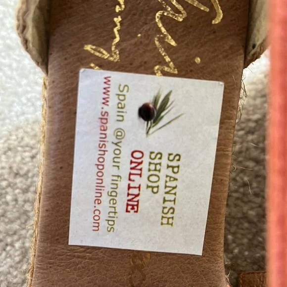 Spanish espadrille wedge shoes - Picture 2 of 6